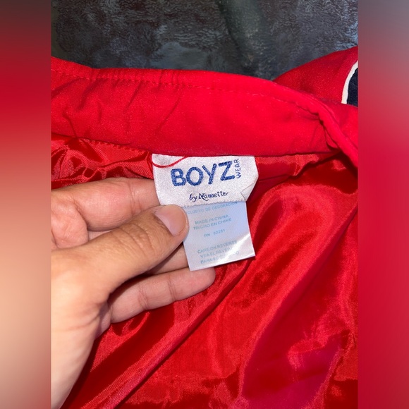 Nannette | Red puff vest | size 24m - Picture 6 of 6